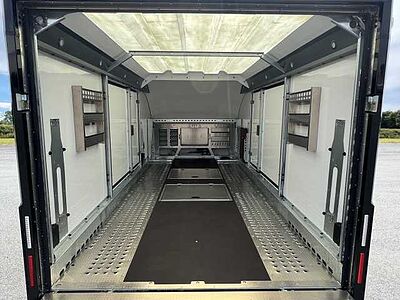Brian James Race Transporter 5 Autotransporter geschlossen