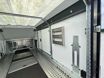 Brian James Race Transporter 5 Autotransporter geschlossen