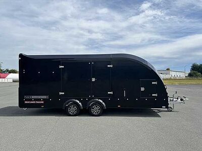 Brian James Race Transporter 5 Autotransporter geschlossen