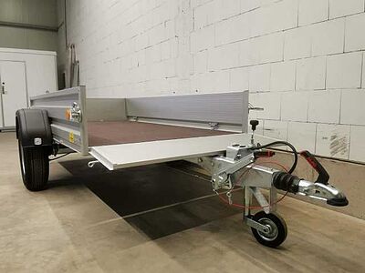 Böckmann TL-AL 2513/135 Stkl Kastenanhänger gebremst