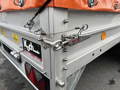 Koch 150.400.26 Plane Kastenanhänger gebremst