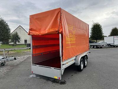 Koch 150.400.26 Plane Kastenanhänger gebremst