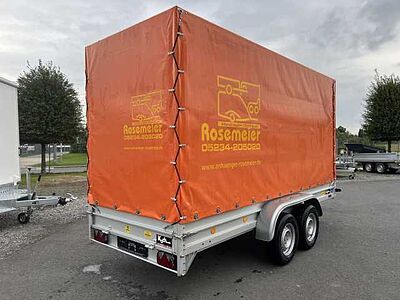 Koch 150.400.26 Plane Kastenanhänger gebremst