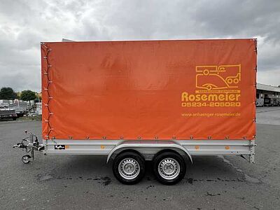 Koch 150.400.26 Plane Kastenanhänger gebremst