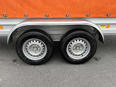 Koch 150.400.26 Plane Kastenanhänger gebremst