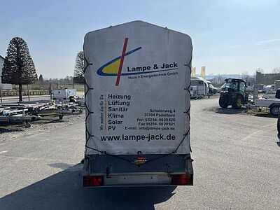 Böckmann HNB 1225 Plane Kastenanhänger gebremst