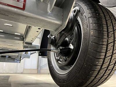 Martz Tieflader 350 1,8T Holz Autotransporter