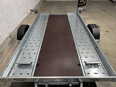 Martz Tieflader 350 1,8T Holz Autotransporter