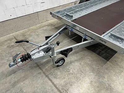 Martz Tieflader 350 1,8T Holz Autotransporter