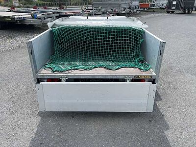 Saris McAlu Flachplane Kastenanhänger gebremst