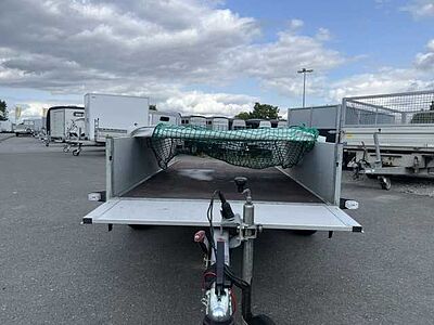 Saris McAlu Flachplane Kastenanhänger gebremst