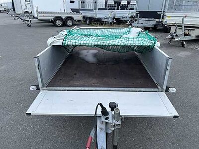 Saris McAlu Flachplane Kastenanhänger gebremst