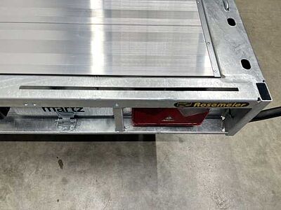 Martz GT Plateau 450/2 S 3T Alu Plattformanhänger