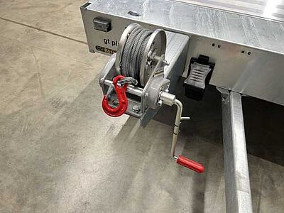 Martz GT Plateau 450/2 S 3T Alu Plattformanhänger