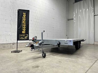 Martz GT Plateau 450/2 S 3T Alu Plattformanhänger