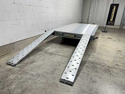 Martz GT Plateau 450/2 S 3T Alu Plattformanhänger