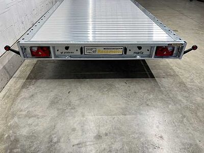 Martz GT Plateau 450/2 S 3T Alu Plattformanhänger