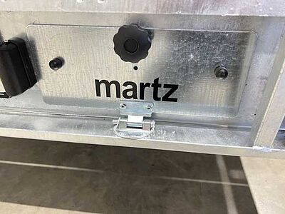 Martz GT Plateau 450/2 S 3T Alu Plattformanhänger