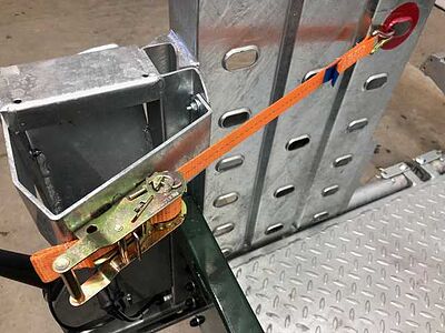 Rosemeier VE BAT B35.30 grün Maschinentransporter