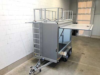 Rosemeier VE TK B 20.30 SP Dachwerbetafeln Verkaufsanhänger