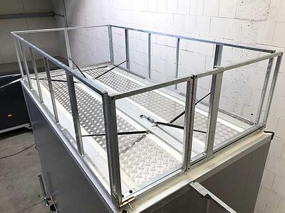 Rosemeier VE TK B 20.30 SP Dachwerbetafeln Verkaufsanhänger