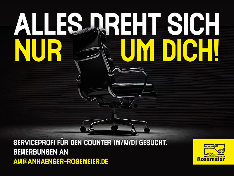 Serviceprofi für den Counter gesucht!111