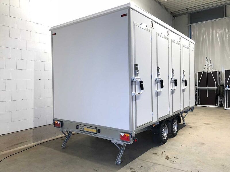 Rosemeier EW TA-NO Duschwagen mit 4 Duschen Toilettenanhänger