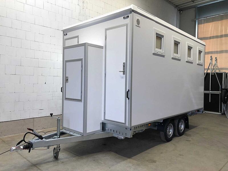 Rosemeier EW TA-NO Duschwagen mit 4 Duschen Toilettenanhänger