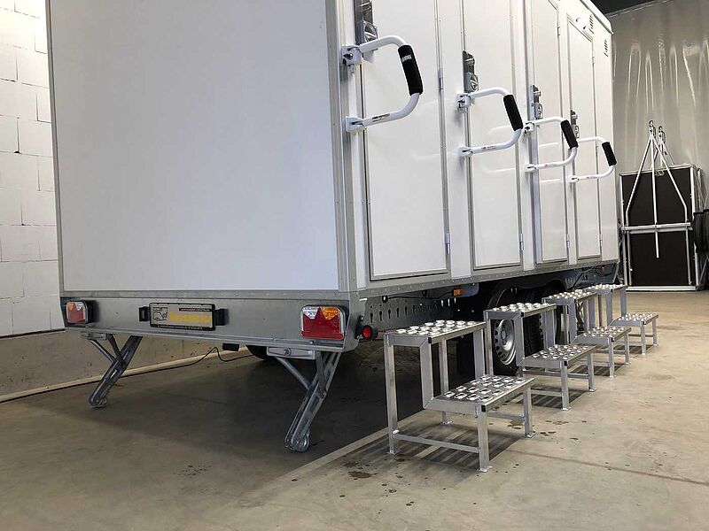 Rosemeier EW TA-NO Duschwagen mit 4 Duschen Toilettenanhänger