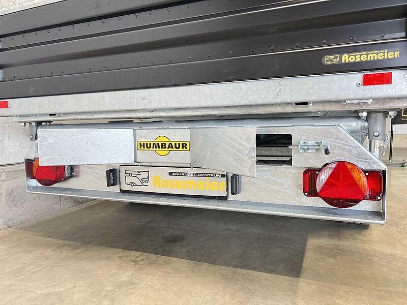 Humbaur HTK 3000.31 Stahl Black Gitter Dreiseitenkipper