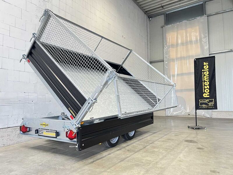 Humbaur HTK 3000.31 Stahl Black Gitter Dreiseitenkipper