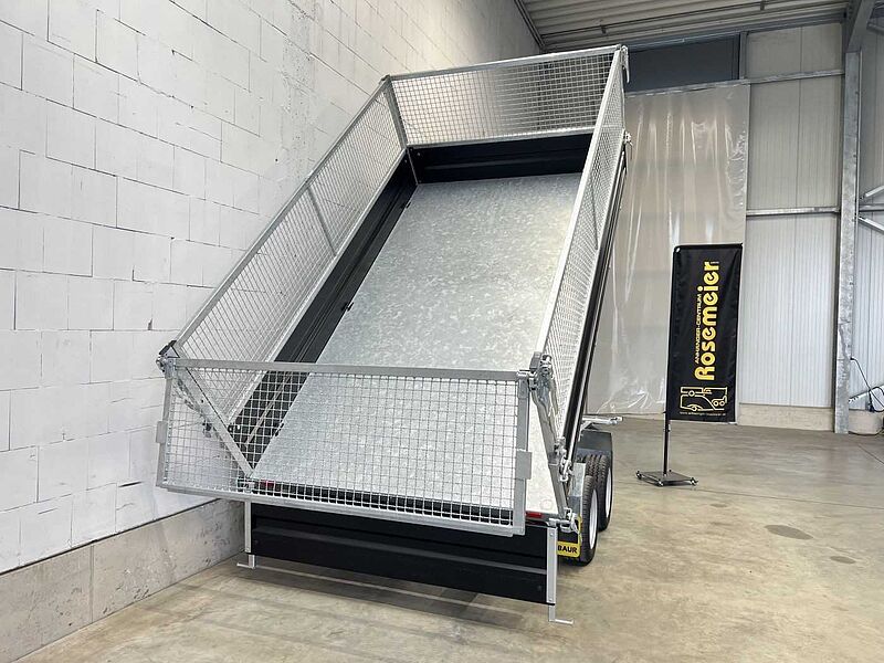 Humbaur HTK 3000.31 Stahl Black Gitter Dreiseitenkipper