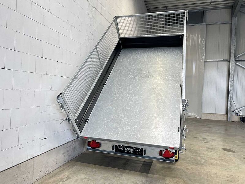 Humbaur HTK 3000.31 Stahl Black Gitter Dreiseitenkipper
