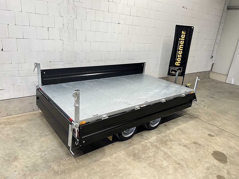Humbaur HTK 3000.31 Stahl Black Dreiseitenkipper
