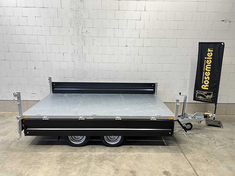 Humbaur HTK 3000.31 Stahl Black Dreiseitenkipper
