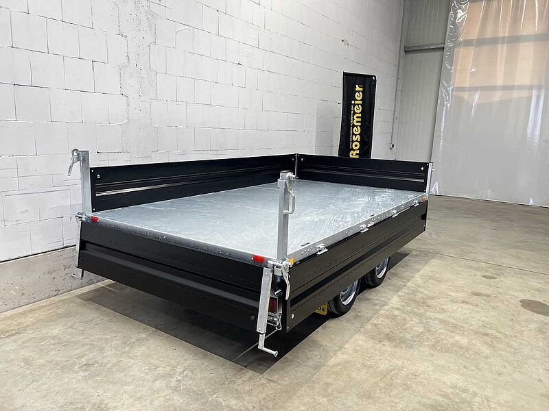 Humbaur HTK 3000.31 Stahl Black Dreiseitenkipper