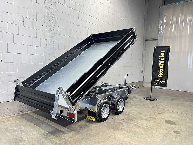 Humbaur HTK 3000.31 Stahl Black Dreiseitenkipper