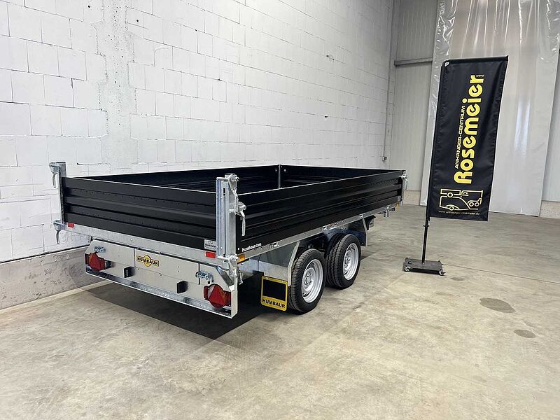 Humbaur HTK 3000.31 Stahl Black Dreiseitenkipper