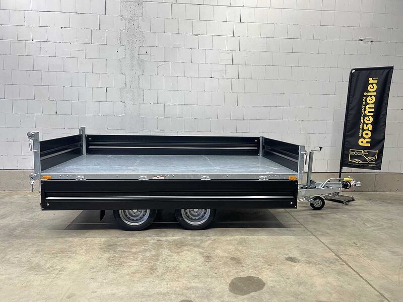 Humbaur HTK 3000.31 Stahl Black Dreiseitenkipper