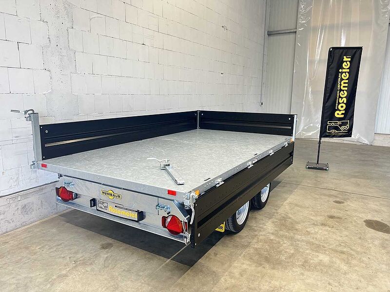 Humbaur HTK 3500.31 Stahl Black Dreiseitenkipper