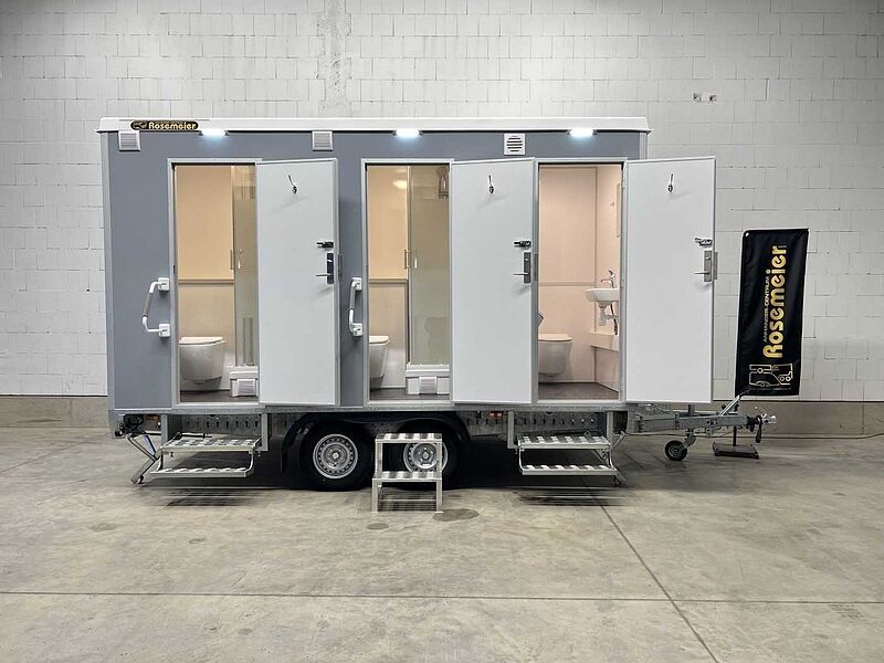 Rosemeier EW TA-NO Dusch + WC Kombi 4 Toilettenanhänger