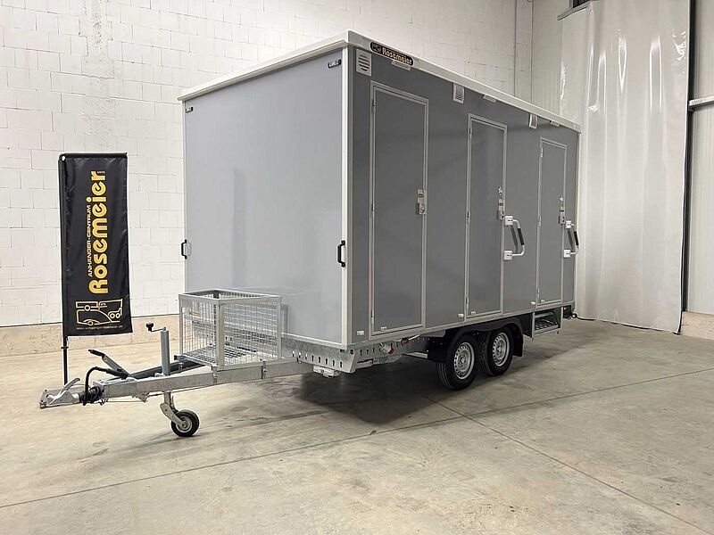 Rosemeier EW TA-NO Dusch + WC Kombi 4 Toilettenanhänger