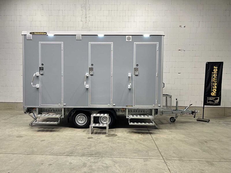 Rosemeier EW TA-NO Dusch + WC Kombi 4 Toilettenanhänger