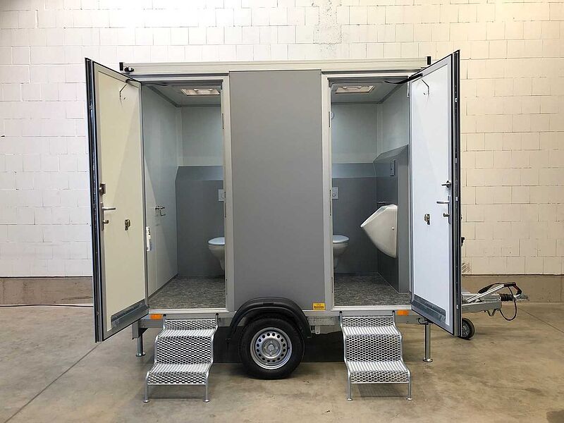 Rosemeier VE 1 Damen, 1 Herren, U H SILVER Toilettenanhänger