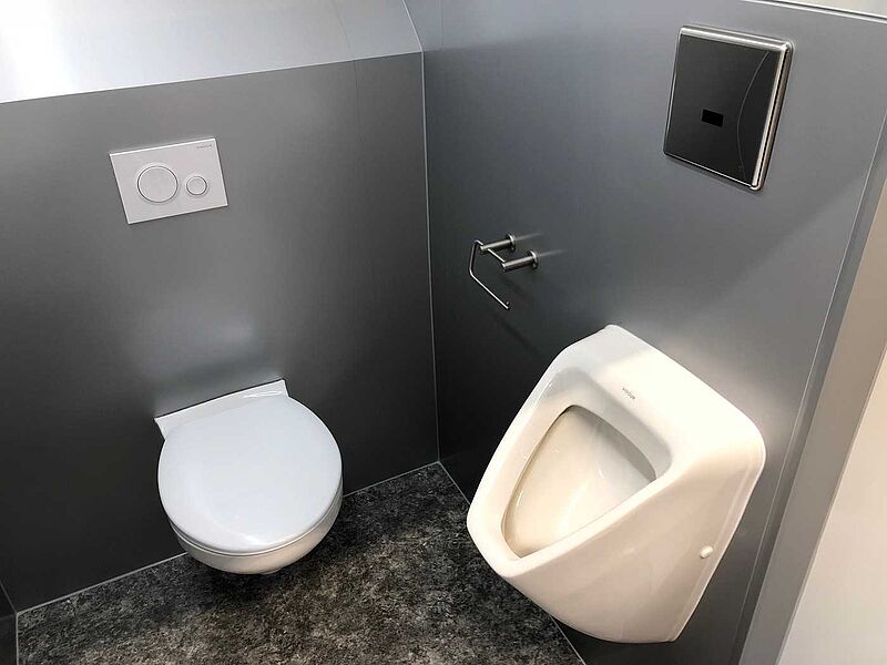 Rosemeier VE 1 Damen, 1 Herren, U H SILVER Toilettenanhänger