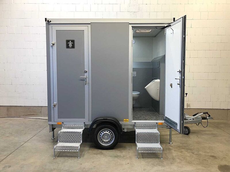 Rosemeier VE 1 Damen, 1 Herren, U H SILVER Toilettenanhänger