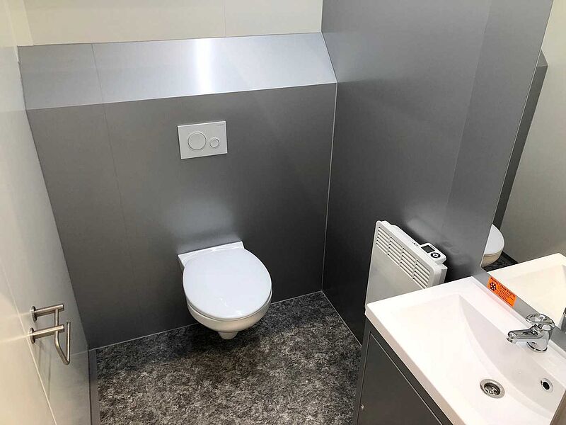 Rosemeier VE 1 Damen, 1 Herren, U H SILVER Toilettenanhänger