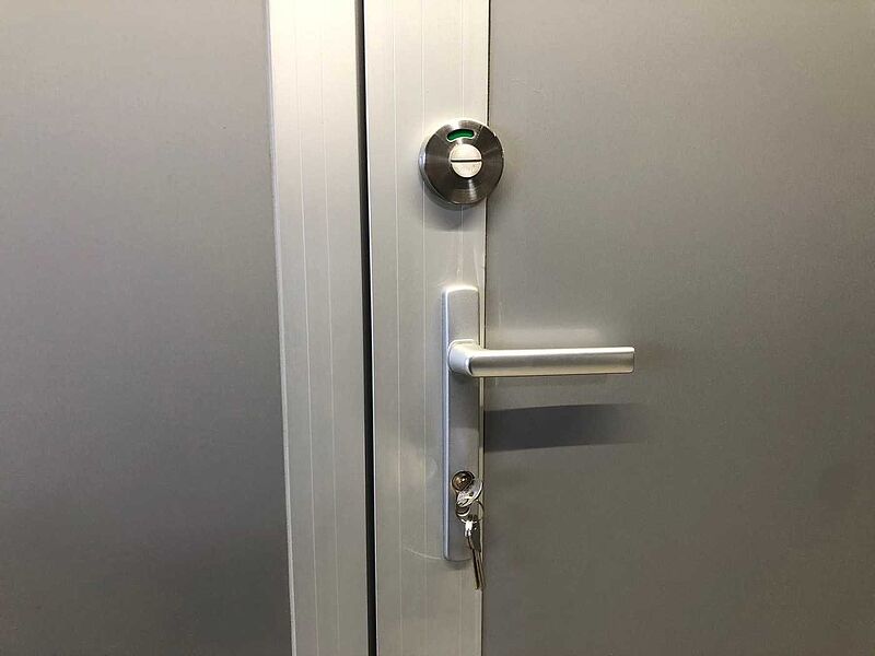 Rosemeier VE 1 Damen, 1 Herren, U H SILVER Toilettenanhänger