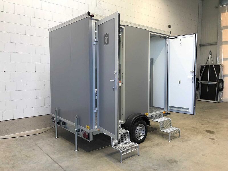 Rosemeier VE 1 Damen, 1 Herren, U H SILVER Toilettenanhänger