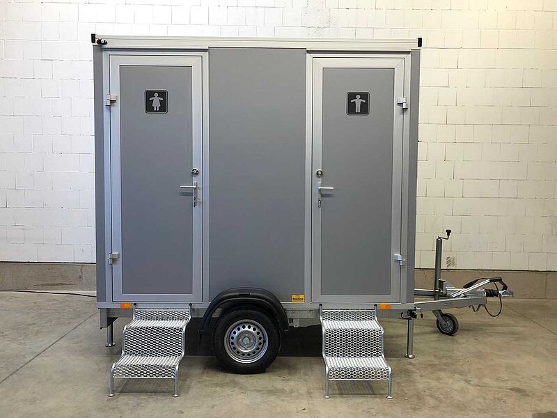 Rosemeier VE 1 Damen, 1 Herren, U H SILVER Toilettenanhänger